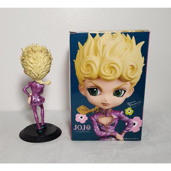 Qposket Jojo's Bizarre Adventure Giorno Giovanna Type B BanDai Pre-owned - Picture 4 of 9